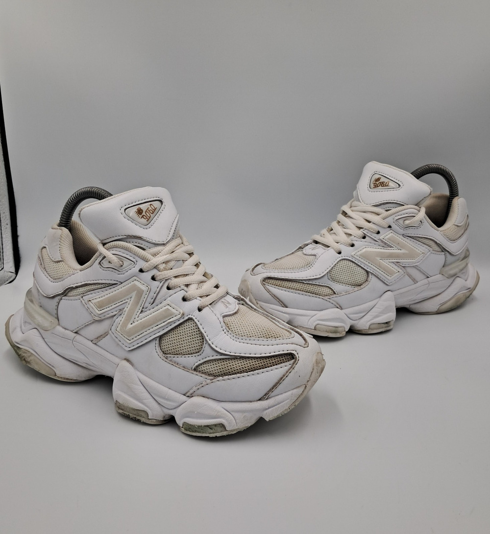 Size 6.5 - New Balance 9060 Triple White - U9060NRJ - RETAIL $275